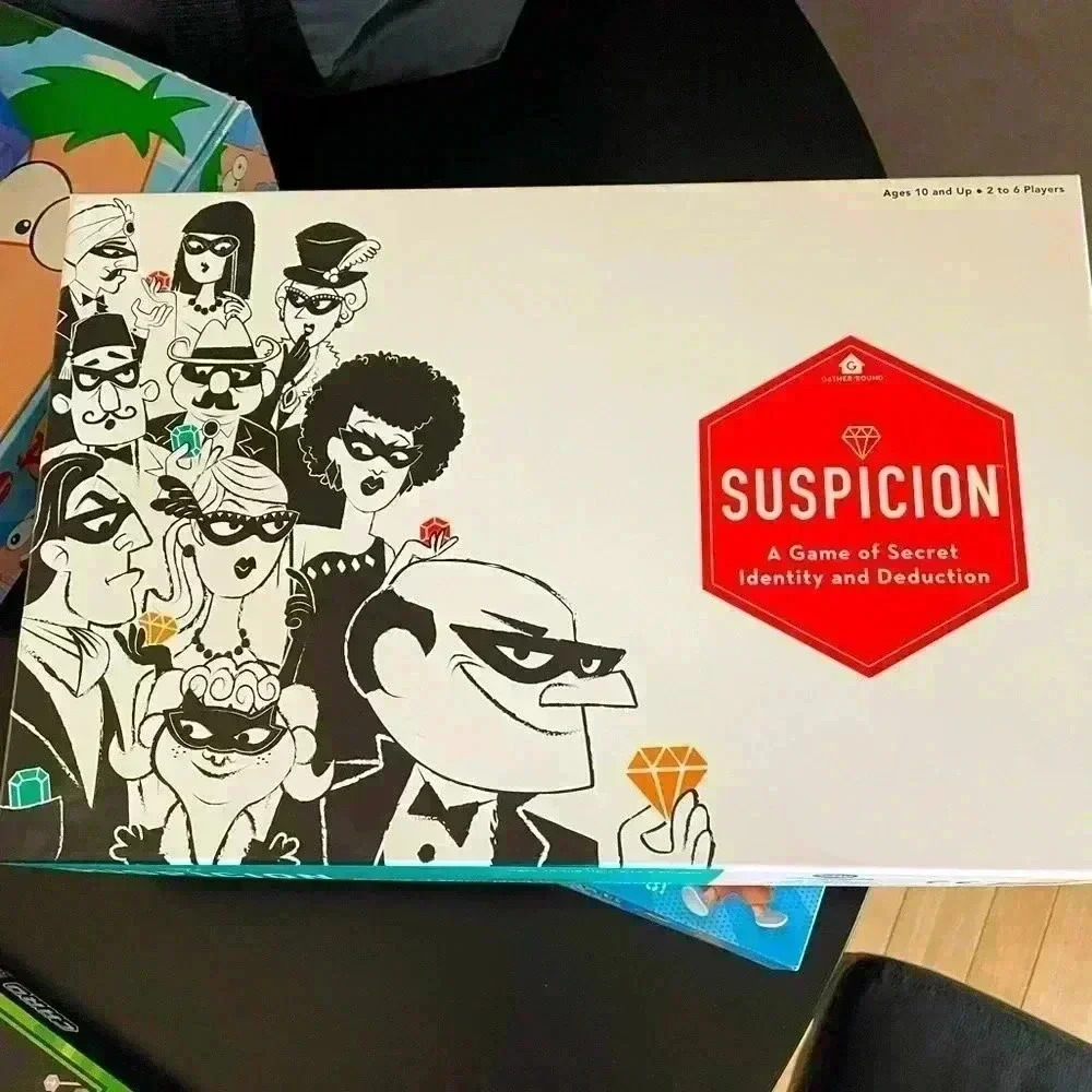 Suspicion Board Game of Secret Identity Deduction Replacement Gem Tiles